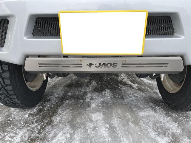 ジムニー ＸＣ　スズキスポーツサス１インチアップ　オープンカントリー／アルミ　冬タイヤアルミセット付　ＪＡＯＳスキッドガード　社外マフラー　電格ミラー　ナビ　ＴＶ　キーレス　リモスタ　ＡＴ　　ＡＢＳ　　ＡＣ　　ＰＷ（35枚目）
