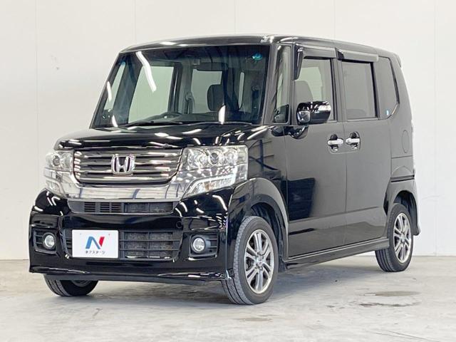 N-BOXカスタム G・Lパッケージ 4WD 両側電動ドア SDナビ ドラレコ スマートキー HIDヘッド オートエアコン 純正14インチアルミ Bluetooth CD 地デジ LEDフォグ(21枚目)