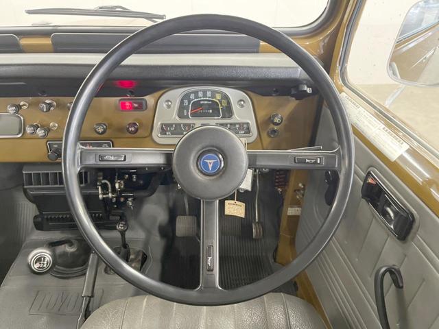 ランドクルーザー40 観音開 4WD MT車 ワンオーナー(12枚目)