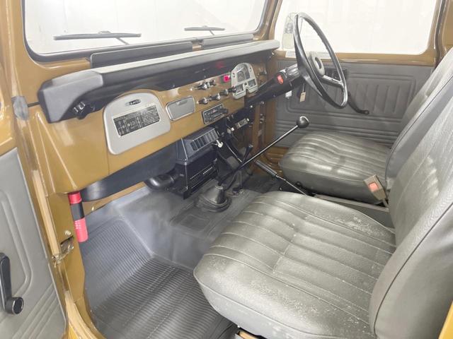 ランドクルーザー40 観音開 4WD MT車 ワンオーナー(29枚目)