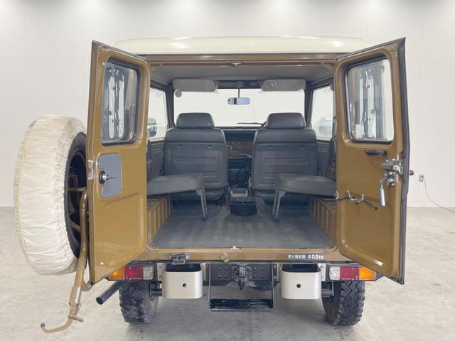 ランドクルーザー40 観音開 4WD MT車 ワンオーナー(33枚目)