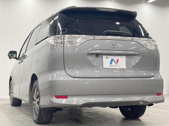 エスティマ アエラス 4WD 両側電動ドア SDナビ 後席モニター バックカメラ 寒冷地仕様 スマートキー HIDヘッド ETC クルコン デュアルエアコン リアエアコン Bluetooth CD DVD再生 フルセグ(18枚目)