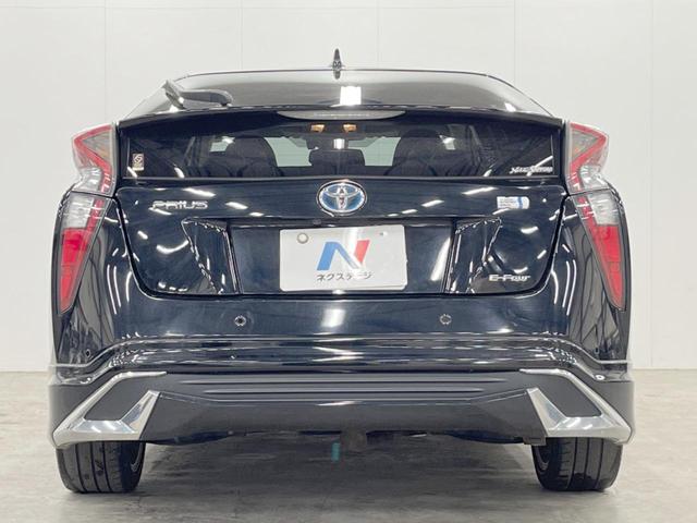 プリウス Ａツーリングセレクション　４ＷＤ　モデリスタエアロ　バックカメラ　寒冷地仕様　衝突被害軽減システム　レーダークルーズ　コーナーセンサー　スマートキー　ＬＥＤヘッド　ビルトインＥＴＣ　オートハイビーム　車線逸脱警報（16枚目）