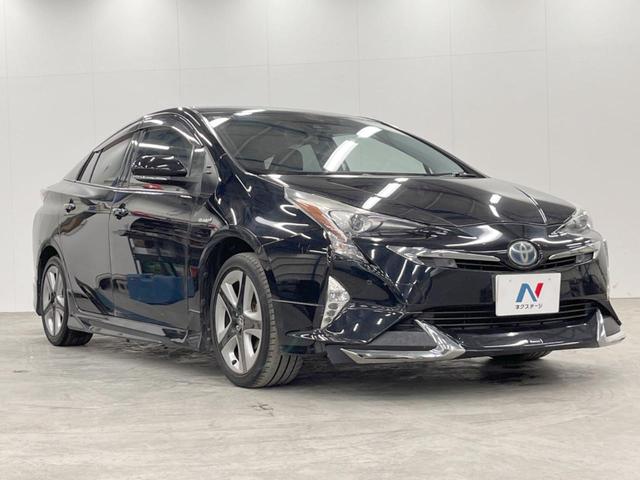 プリウス Ａツーリングセレクション　４ＷＤ　モデリスタエアロ　バックカメラ　寒冷地仕様　衝突被害軽減システム　レーダークルーズ　コーナーセンサー　スマートキー　ＬＥＤヘッド　ビルトインＥＴＣ　オートハイビーム　車線逸脱警報（17枚目）