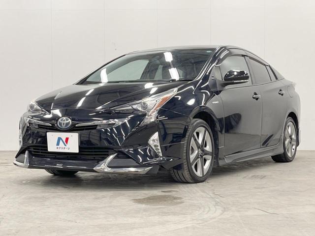 プリウス Ａツーリングセレクション　４ＷＤ　モデリスタエアロ　バックカメラ　寒冷地仕様　衝突被害軽減システム　レーダークルーズ　コーナーセンサー　スマートキー　ＬＥＤヘッド　ビルトインＥＴＣ　オートハイビーム　車線逸脱警報（21枚目）