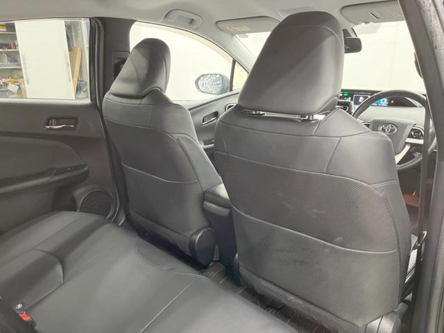 プリウス Ａツーリングセレクション　４ＷＤ　モデリスタエアロ　バックカメラ　寒冷地仕様　衝突被害軽減システム　レーダークルーズ　コーナーセンサー　スマートキー　ＬＥＤヘッド　ビルトインＥＴＣ　オートハイビーム　車線逸脱警報（34枚目）