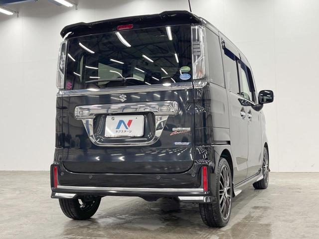 スペーシアカスタム ハイブリッドXS 4WD 両側電動ドア バックカメラ 衝突被害軽減システム スマートキー LEDヘッド ETC オートハイビーム 車線逸脱警報 オートライト オートエアコン Bluetooth CD DVD再生(18枚目)