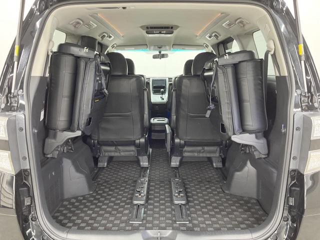 ヴェルファイア 2.4Z 4WD 両側電動ドア SDナビ 後席モニター バックカメラ レザーシート スマートキー HIDヘッド ETC 純正18インチアルミ オートエアコン Bluetooth CD DVD再生(11枚目)