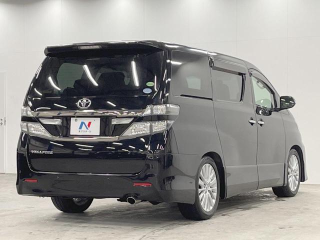 ヴェルファイア 2.4Z 4WD 両側電動ドア SDナビ 後席モニター バックカメラ レザーシート スマートキー HIDヘッド ETC 純正18インチアルミ オートエアコン Bluetooth CD DVD再生(18枚目)