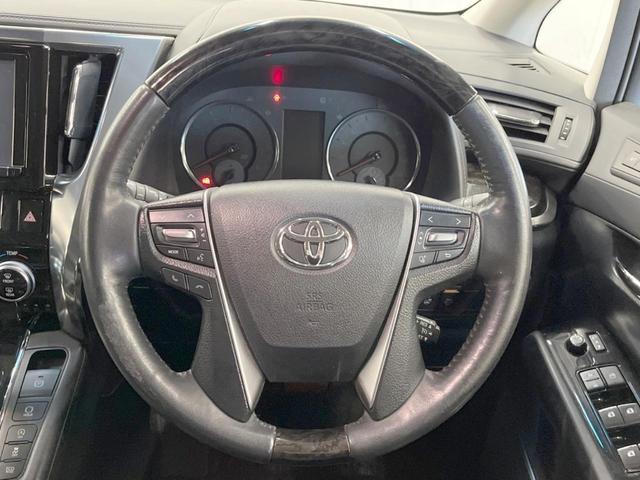 アルファード 2.5S Cパッケージ 4WD 両側電動ドア 後席モニター バックカメラ 寒冷地仕様 電動リアゲート ハーフレザーシート コーナーセンサー スマートキー LEDヘッド ビルトインETC クルコン オートライト(12枚目)