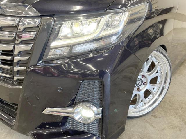 アルファード 2.5S Cパッケージ 4WD 両側電動ドア 後席モニター バックカメラ 寒冷地仕様 電動リアゲート ハーフレザーシート コーナーセンサー スマートキー LEDヘッド ビルトインETC クルコン オートライト(13枚目)