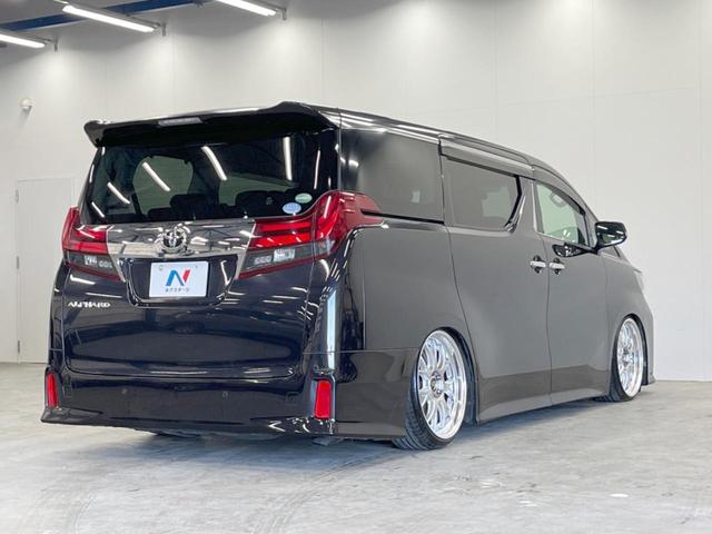 アルファード 2.5S Cパッケージ 4WD 両側電動ドア 後席モニター バックカメラ 寒冷地仕様 電動リアゲート ハーフレザーシート コーナーセンサー スマートキー LEDヘッド ビルトインETC クルコン オートライト(18枚目)