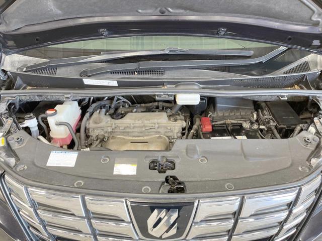 アルファード 2.5S Cパッケージ 4WD 両側電動ドア 後席モニター バックカメラ 寒冷地仕様 電動リアゲート ハーフレザーシート コーナーセンサー スマートキー LEDヘッド ビルトインETC クルコン オートライト(19枚目)