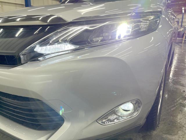 ハリアー エレガンス　４ＷＤ　純正ＳＤナビ　バックカメラ　寒冷地仕様　ハーフレザーシート　パワーシート　ドラレコ　コーナーセンサー　ＬＥＤヘッド　オートライト　デュアルエアコン　Ｂｌｕｅｔｏｏｔｈ　ＣＤ　ＤＶＤ再生（13枚目）