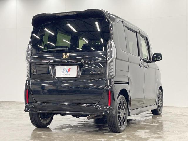 Ｎ－ＢＯＸカスタム Ｌターボ　スタイル＋ブラック　４ＷＤ　両側電動ドア　純正ＳＤナビ　バックカメラ　衝突被害軽減システム　ハーフレザーシート　スマートキー　ＬＥＤヘッド　ビルトインＥＴＣ　クルコン　オートハイビーム　オートエアコン（22枚目）