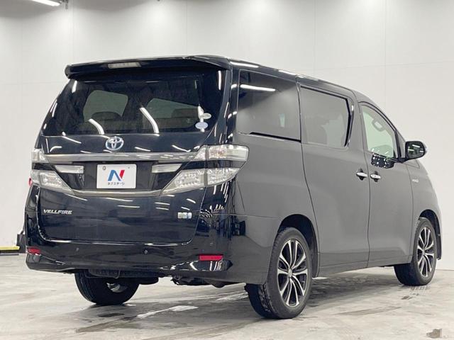 ヴェルファイアハイブリッド Ｘ　４ＷＤ　ＳＤナビ　バックカメラ　レザーシート　スマートキー　ＨＩＤヘッド　クルコン　デュアルエアコン　ＣＤ　ＤＶＤ再生（18枚目）