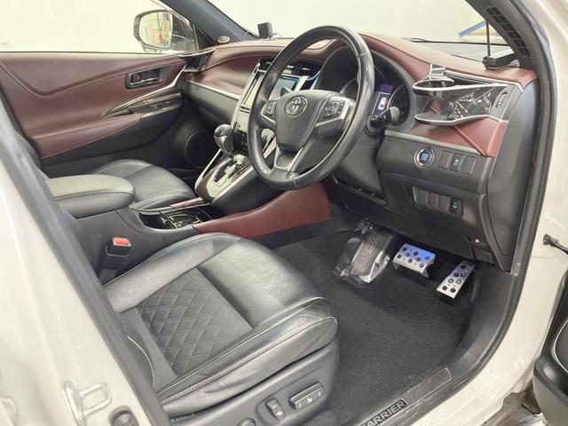 ハリアー エレガンス　４ＷＤ　サンルーフ　モデリスタエアロ　ＳＤナビ　バックカメラ　寒冷地仕様　衝突被害軽減システム　パワーシート　ドラレコ　ＬＥＤヘッド　ビルトインＥＴＣ　純正１７インチアルミ（29枚目）