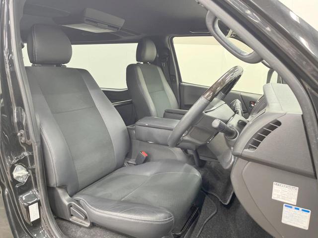 ハイエースバン スーパーＧＬ　ダークプライムＩＩ　４ＷＤ　ディーゼル（軽油）　両側電動ドア　純正ＳＤナビ　全周囲カメラ　衝突被害軽減システム　ハーフレザーシート　ドラレコ　スマートキー　ＬＥＤヘッド　オートハイビーム　オートエアコン（9枚目）