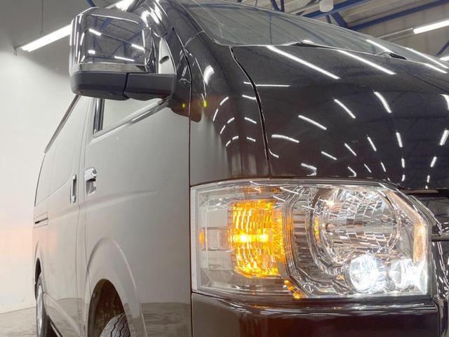 ハイエースバン スーパーＧＬ　ダークプライムＩＩ　４ＷＤ　ディーゼル（軽油）　両側電動ドア　純正ＳＤナビ　全周囲カメラ　衝突被害軽減システム　ハーフレザーシート　ドラレコ　スマートキー　ＬＥＤヘッド　オートハイビーム　オートエアコン（26枚目）