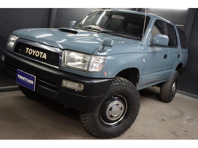 ハイラックスサーフ ＳＳＲ－Ｘリミテッド　ワイド　全塗装車／アンヴィルグレー／ナロー加工／リフトアップ／マッドタイヤ／外アルミ／外ステアリング／サンルーフ／外ナビ／Ｂｌｕｅｔｏｏｔｈ接続／１ＫＺエンジン（10枚目）