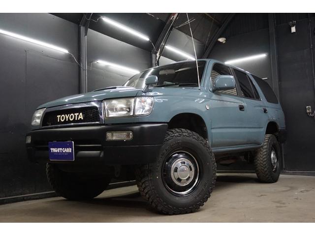 ハイラックスサーフ ＳＳＲ－Ｘリミテッド　ワイド　全塗装車／アンヴィルグレー／ナロー加工／リフトアップ／マッドタイヤ／外アルミ／外ステアリング／サンルーフ／外ナビ／Ｂｌｕｅｔｏｏｔｈ接続／１ＫＺエンジン（11枚目）