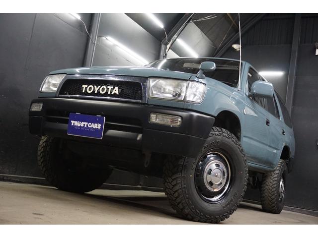 ハイラックスサーフ ＳＳＲ－Ｘリミテッド　ワイド　全塗装車／アンヴィルグレー／ナロー加工／リフトアップ／マッドタイヤ／外アルミ／外ステアリング／サンルーフ／外ナビ／Ｂｌｕｅｔｏｏｔｈ接続／１ＫＺエンジン（13枚目）