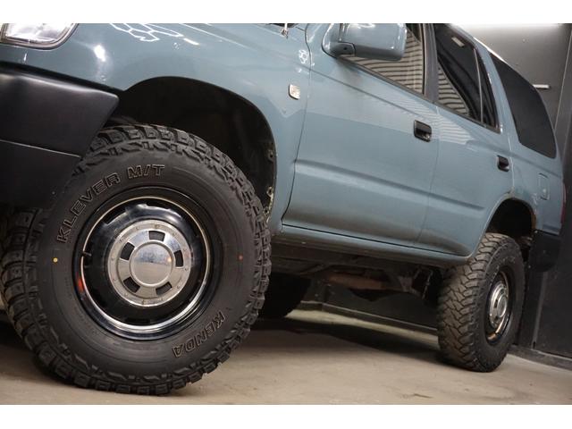 ハイラックスサーフ ＳＳＲ－Ｘリミテッド　ワイド　全塗装車／アンヴィルグレー／ナロー加工／リフトアップ／マッドタイヤ／外アルミ／外ステアリング／サンルーフ／外ナビ／Ｂｌｕｅｔｏｏｔｈ接続／１ＫＺエンジン（15枚目）