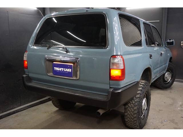 ハイラックスサーフ ＳＳＲ－Ｘリミテッド　ワイド　全塗装車／アンヴィルグレー／ナロー加工／リフトアップ／マッドタイヤ／外アルミ／外ステアリング／サンルーフ／外ナビ／Ｂｌｕｅｔｏｏｔｈ接続／１ＫＺエンジン（20枚目）