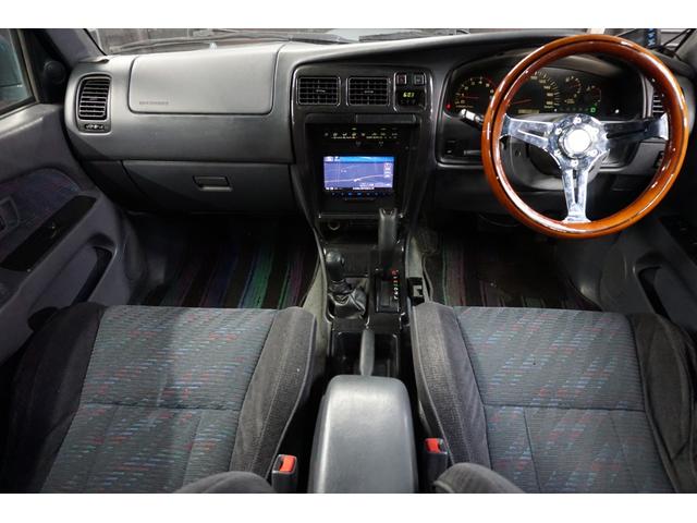 ハイラックスサーフ ＳＳＲ－Ｘリミテッド　ワイド　全塗装車／アンヴィルグレー／ナロー加工／リフトアップ／マッドタイヤ／外アルミ／外ステアリング／サンルーフ／外ナビ／Ｂｌｕｅｔｏｏｔｈ接続／１ＫＺエンジン（30枚目）