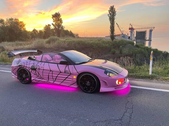 米国三菱その他 エクリプス　スパイダー　ＧＴＳ　（Ｐｉｎｋ　Ｓｐｉｄｅｒ）Ｄ．Ｉ．Ｄデモカー　Ｊａｐａｎｅｓｅ　Ｒｉｃｅ　Ｒｏｃｋｅｔ　Ｔｅａｍ　中速　ＭＩＬＤ　ＳＰＥＥＤ　Ｓａｐｐｏｒｏ（3枚目）