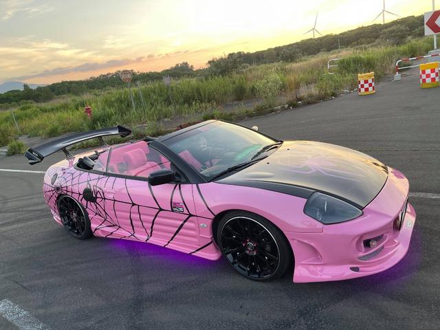 米国三菱その他 エクリプス　スパイダー　ＧＴＳ　（Ｐｉｎｋ　Ｓｐｉｄｅｒ）Ｄ．Ｉ．Ｄデモカー　Ｊａｐａｎｅｓｅ　Ｒｉｃｅ　Ｒｏｃｋｅｔ　Ｔｅａｍ　中速　ＭＩＬＤ　ＳＰＥＥＤ　Ｓａｐｐｏｒｏ（9枚目）