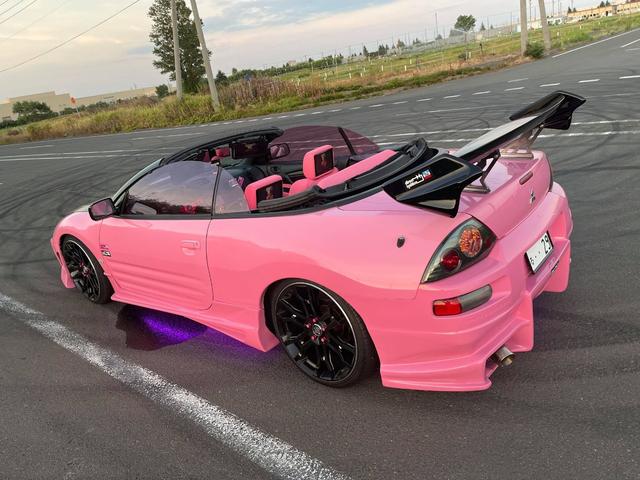 米国三菱その他 エクリプス　スパイダー　ＧＴＳ　（Ｐｉｎｋ　Ｓｐｉｄｅｒ）Ｄ．Ｉ．Ｄデモカー　Ｊａｐａｎｅｓｅ　Ｒｉｃｅ　Ｒｏｃｋｅｔ　Ｔｅａｍ　中速　ＭＩＬＤ　ＳＰＥＥＤ　Ｓａｐｐｏｒｏ（14枚目）