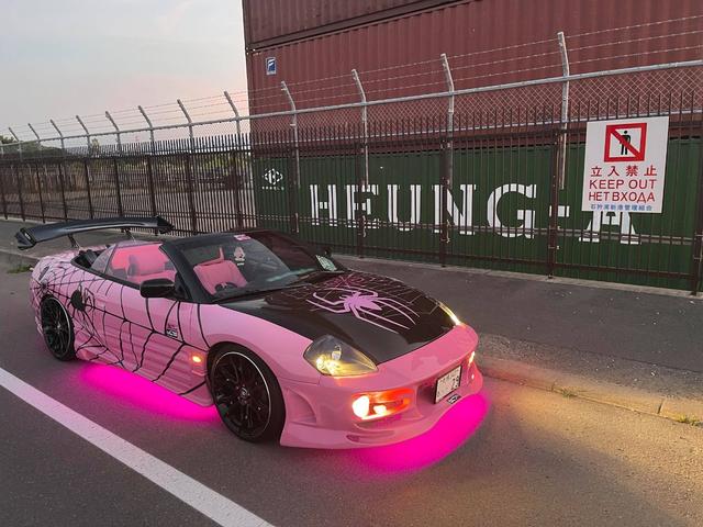 米国三菱その他 エクリプス　スパイダー　ＧＴＳ　（Ｐｉｎｋ　Ｓｐｉｄｅｒ）Ｄ．Ｉ．Ｄデモカー　Ｊａｐａｎｅｓｅ　Ｒｉｃｅ　Ｒｏｃｋｅｔ　Ｔｅａｍ　中速　ＭＩＬＤ　ＳＰＥＥＤ　Ｓａｐｐｏｒｏ（18枚目）