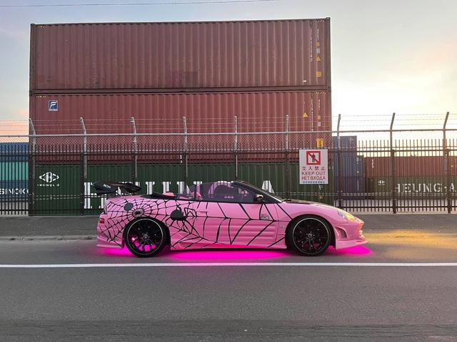 米国三菱その他 エクリプス　スパイダー　ＧＴＳ　（Ｐｉｎｋ　Ｓｐｉｄｅｒ）Ｄ．Ｉ．Ｄデモカー　Ｊａｐａｎｅｓｅ　Ｒｉｃｅ　Ｒｏｃｋｅｔ　Ｔｅａｍ　中速　ＭＩＬＤ　ＳＰＥＥＤ　Ｓａｐｐｏｒｏ（20枚目）