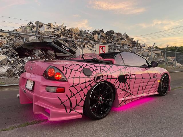 米国三菱その他 エクリプス　スパイダー　ＧＴＳ　（Ｐｉｎｋ　Ｓｐｉｄｅｒ）Ｄ．Ｉ．Ｄデモカー　Ｊａｐａｎｅｓｅ　Ｒｉｃｅ　Ｒｏｃｋｅｔ　Ｔｅａｍ　中速　ＭＩＬＤ　ＳＰＥＥＤ　Ｓａｐｐｏｒｏ（23枚目）