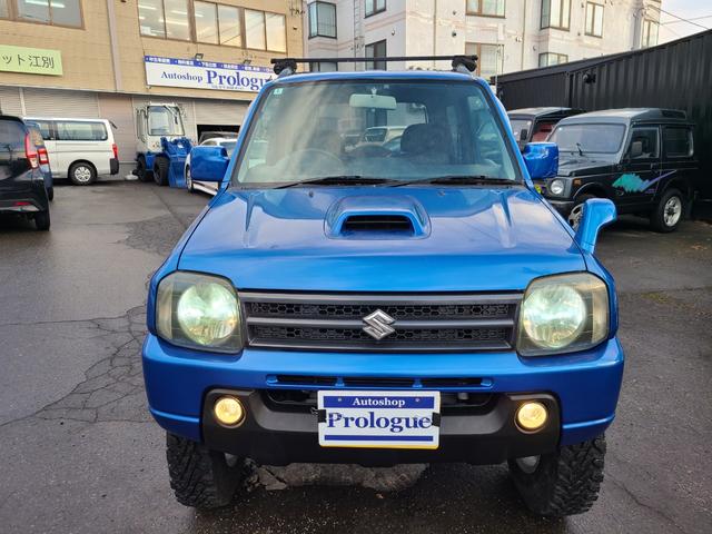 ジムニー ＸＣ　６型　本州仕入　リフトアップ　マニュアル　社外カーナビ　ＴＶ　ＥＴＣ　ルーフキャリア（2枚目）