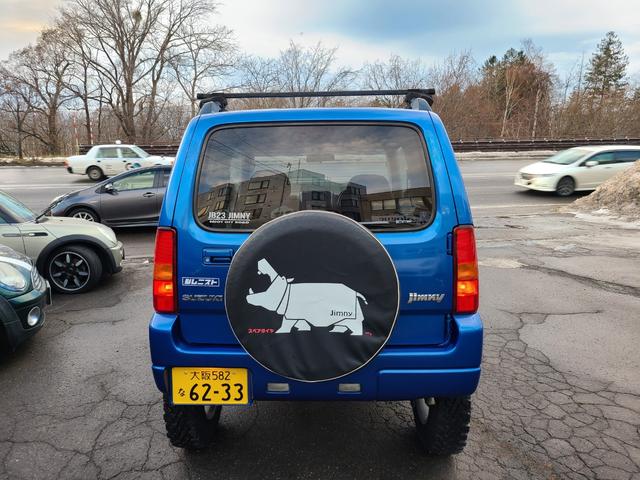 ジムニー ＸＣ　６型　本州仕入　リフトアップ　マニュアル　社外カーナビ　ＴＶ　ＥＴＣ　ルーフキャリア（3枚目）