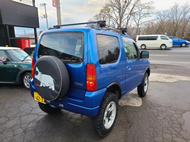 ジムニー ＸＣ　６型　本州仕入　リフトアップ　マニュアル　社外カーナビ　ＴＶ　ＥＴＣ　ルーフキャリア（8枚目）