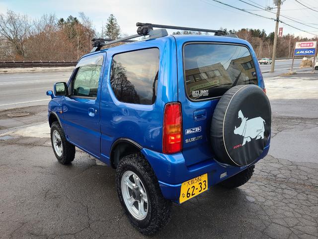 ジムニー ＸＣ　６型　本州仕入　リフトアップ　マニュアル　社外カーナビ　ＴＶ　ＥＴＣ　ルーフキャリア（9枚目）