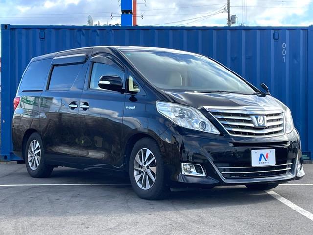 アルファードハイブリッド G 4WD 禁煙車 両側電動スライドドア フリップダウンモニター HDDナビ バックカメラ HIDヘッドライト HIDフロントフォグ スマートキー 前席パワーシート 電動オットマン ビルトインETC(16枚目)