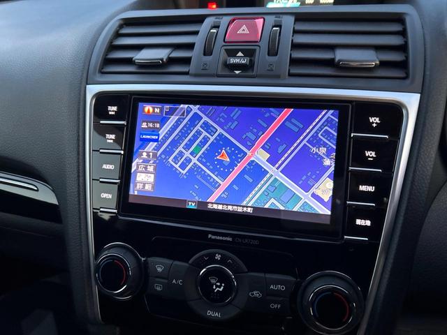 レヴォーグ 1.6GTアイサイト 4WD アイサイトVer3 禁煙車 メーカーナビ バックカメラ フルセグTV サイドカメラ LEDヘッドライト ブラインドスポットモニター 前席パワーシート Bluetooth接続 スマートキー(3枚目)