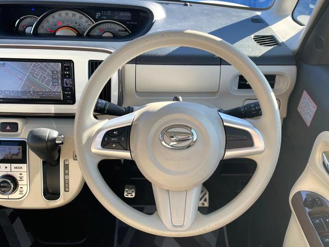 ムーヴキャンバス Gメイクアップリミテッド SAIII 4WD 禁煙車 純正SDナビ 全周囲カメラ 両側電動ドア Bluetooth接続 衝突軽減システム スマートキー LEDヘッドライト オートエアコン OZレーシング製14インチAW 盗難防止システム(11枚目)