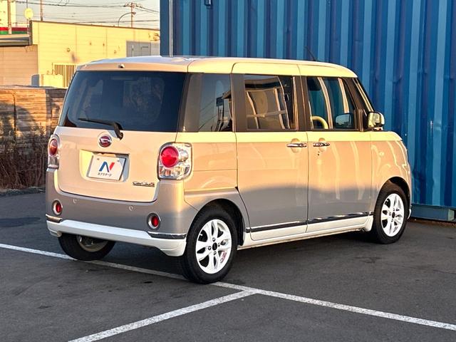 ムーヴキャンバス Gメイクアップリミテッド SAIII 4WD 禁煙車 純正SDナビ 全周囲カメラ 両側電動ドア Bluetooth接続 衝突軽減システム スマートキー LEDヘッドライト オートエアコン OZレーシング製14インチAW 盗難防止システム(17枚目)