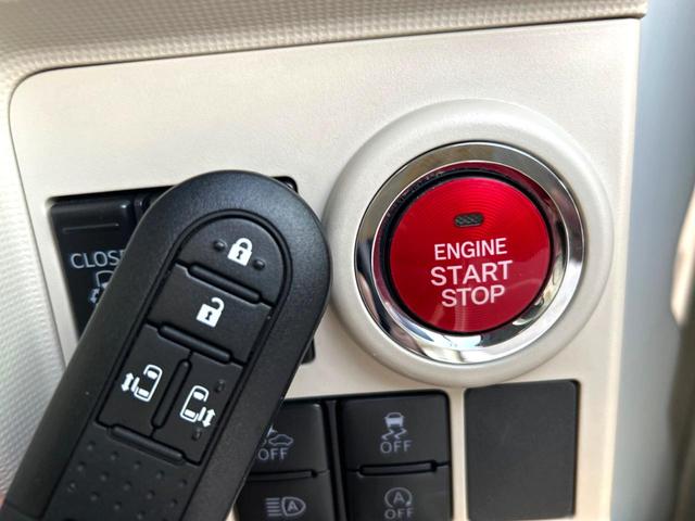 ムーヴキャンバス Gメイクアップリミテッド SAIII 4WD 禁煙車 純正SDナビ 全周囲カメラ 両側電動ドア Bluetooth接続 衝突軽減システム スマートキー LEDヘッドライト オートエアコン OZレーシング製14インチAW 盗難防止システム(22枚目)