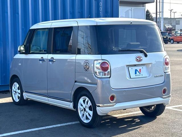 ムーヴキャンバス Gメイクアップリミテッド SAIII 4WD 禁煙車 純正SDナビ 全周囲カメラ 両側電動ドア Bluetooth接続 衝突軽減システム スマートキー LEDヘッドライト オートエアコン OZレーシング製14インチAW 盗難防止システム(47枚目)