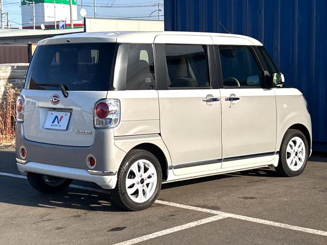 ムーヴキャンバス Gメイクアップリミテッド SAIII 4WD 禁煙車 純正SDナビ 全周囲カメラ 両側電動ドア Bluetooth接続 衝突軽減システム スマートキー LEDヘッドライト オートエアコン OZレーシング製14インチAW 盗難防止システム(48枚目)