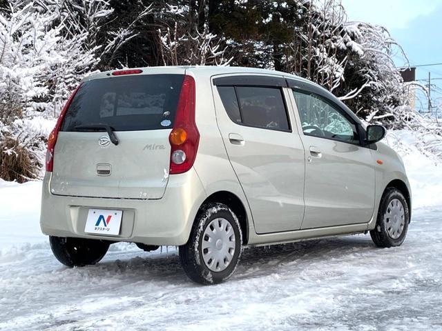 ミラ X 4WD 純正CDオーディオ リモコンキー ドアバイザー プライバシーガラス 電動格納ミラー プライバシーガラス 衝突安全ボディ 盗難防止システム(16枚目)