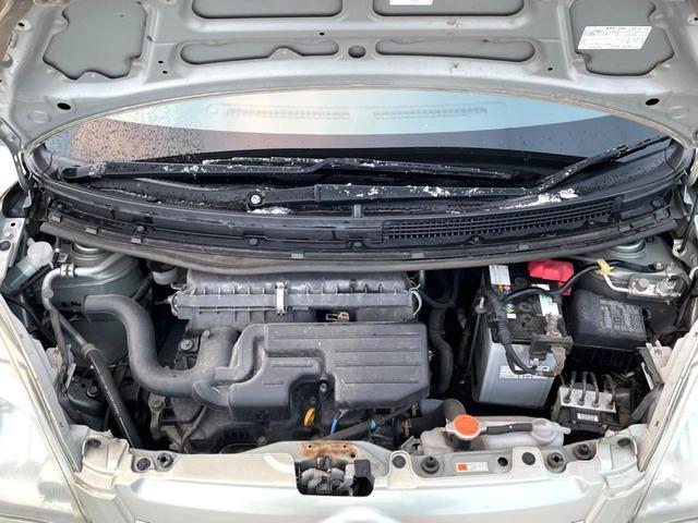 ミラ X 4WD 純正CDオーディオ リモコンキー ドアバイザー プライバシーガラス 電動格納ミラー プライバシーガラス 衝突安全ボディ 盗難防止システム(17枚目)