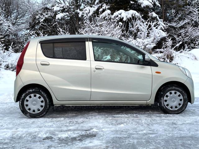 ミラ X 4WD 純正CDオーディオ リモコンキー ドアバイザー プライバシーガラス 電動格納ミラー プライバシーガラス 衝突安全ボディ 盗難防止システム(25枚目)