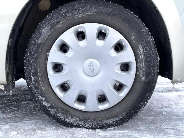 ミラ X 4WD 純正CDオーディオ リモコンキー ドアバイザー プライバシーガラス 電動格納ミラー プライバシーガラス 衝突安全ボディ 盗難防止システム(38枚目)